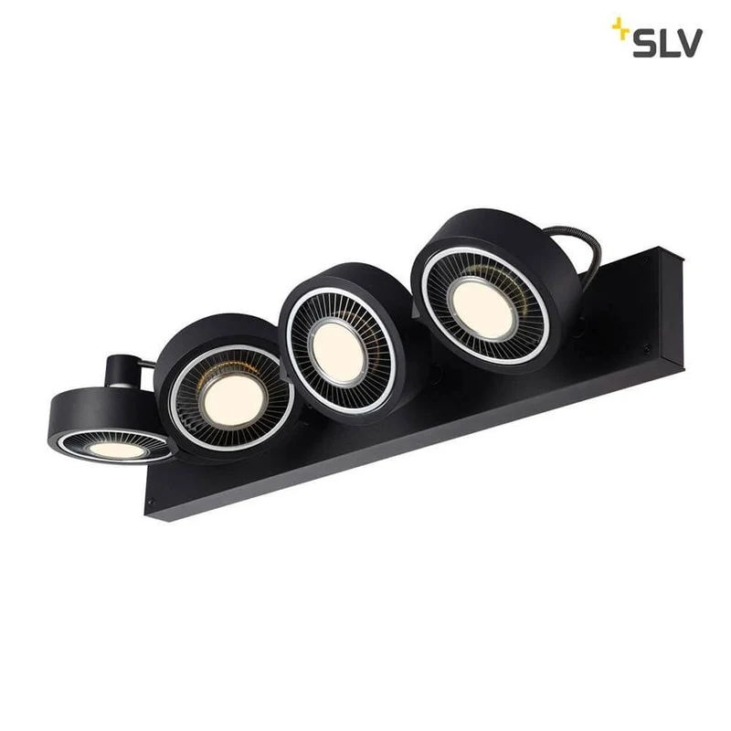 Kalu Aufbauleuchte Quad QPAR111 Schwarz