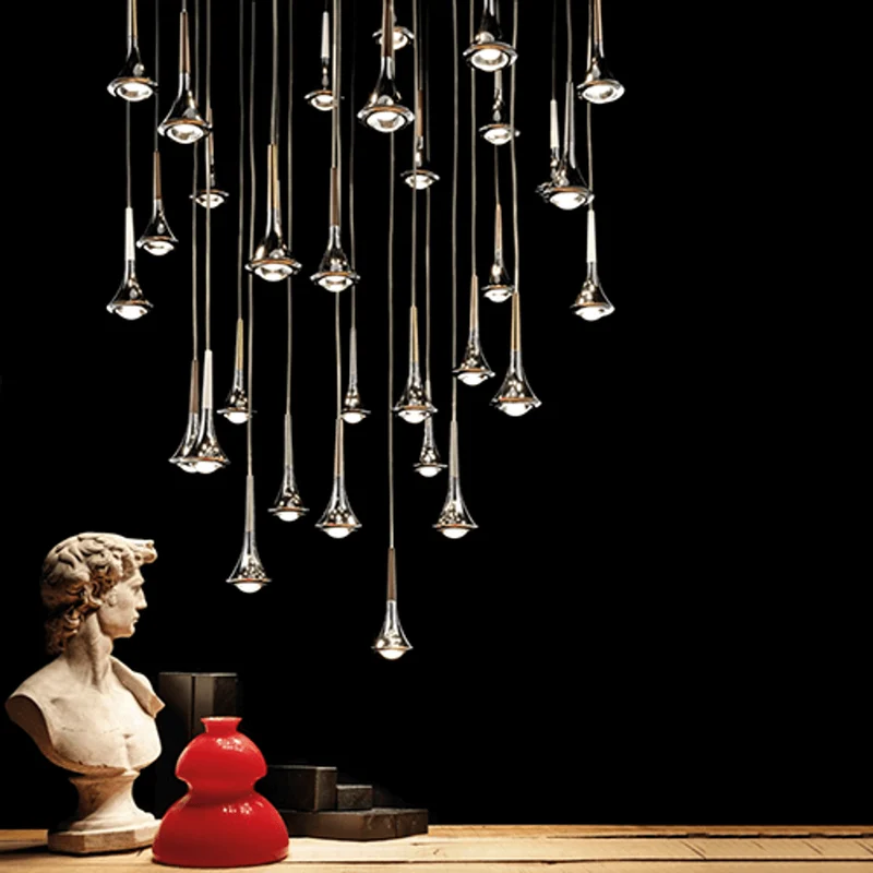 Lodes Rain LED Hängelampe Tropfen 9 Watt 900 lm