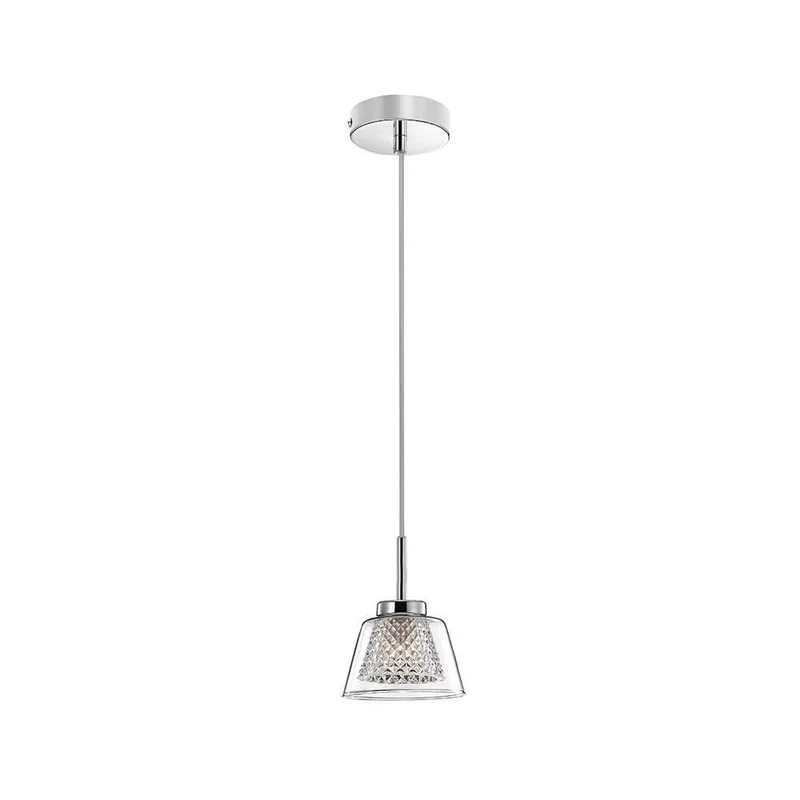 Boccale Pendellampe Glas Klar