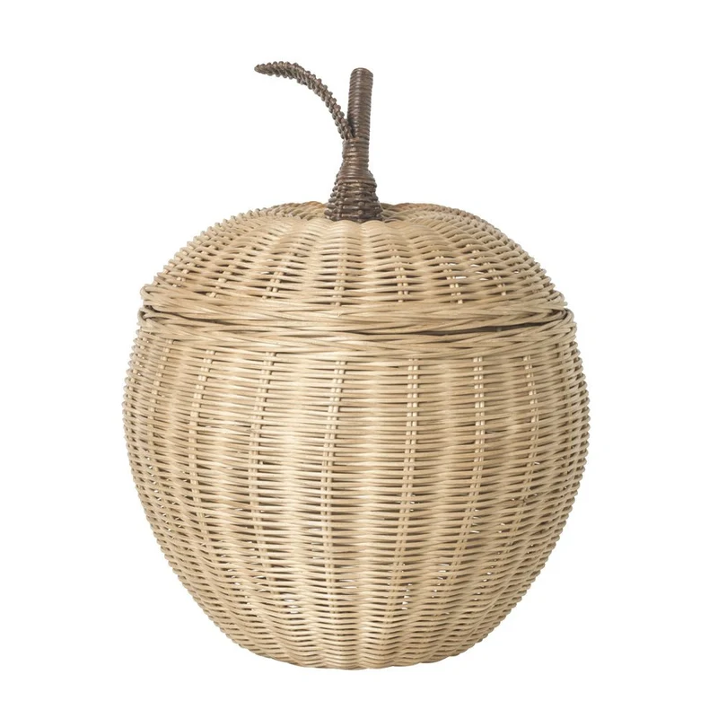 FERM LIVING Apple Braded Storage, natural