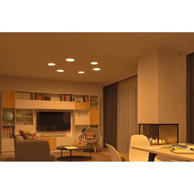 VariFit LED Einbaupanel Smart Home Zigbee Veluna Ø 21,5cm