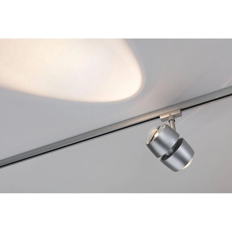 U-Rail LED Schienenspot Oculus Einzelspot Dimmbar Chrom-Matt