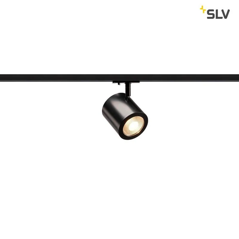 Enola C LED Strahler für 1Phasenschiene 3000K Schwarz 35°