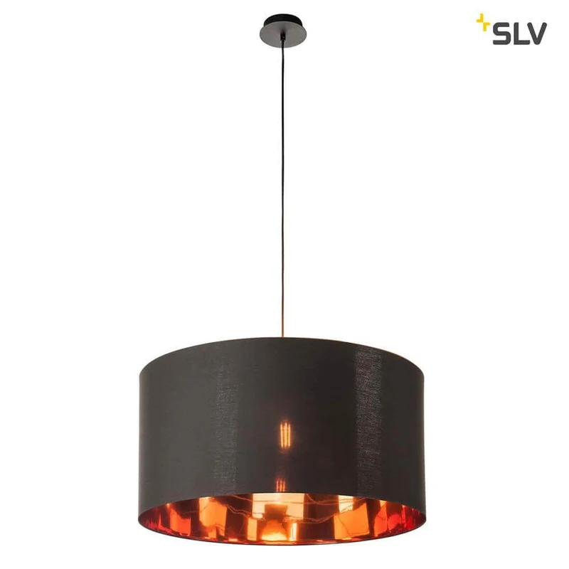 Fenda Leuchtenschirm Ø 70cm Schwarz, Kupfer