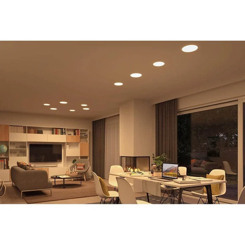 VariFit LED Einbaupanel Smart Home Zigbee Veluna Ø 18,5cm