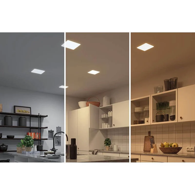 VariFit LED Einbaupanel Smart Home Zigbee Veluna Satiniert