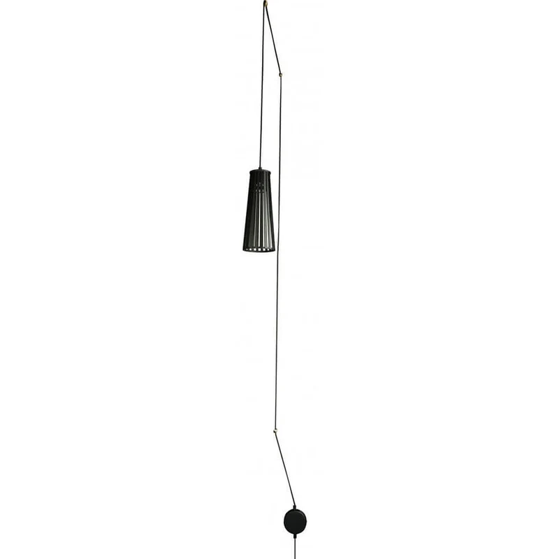 Hängelampe Dover mit 5m Kabel Schwarz