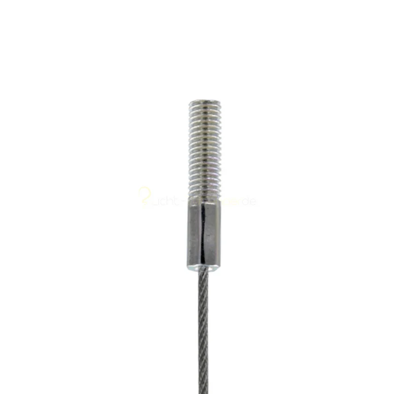 Stahlseil Ø 1,5mm 5 Meter mit M6 Gewinde