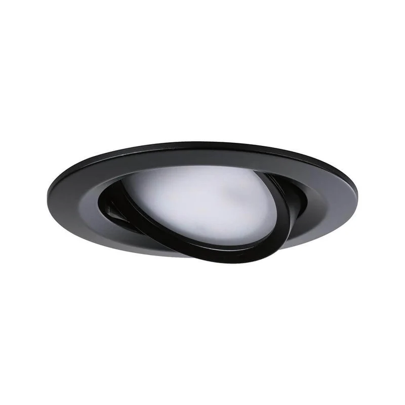 LED Einbauleuchte Nova LED Schwarz mit 3 Stufen-Dimmer