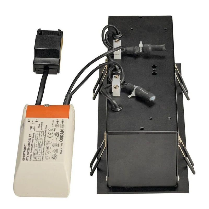 Kadux LED Double DL Set Alu-Gebürstet 38° 3000K inkl. Treiber