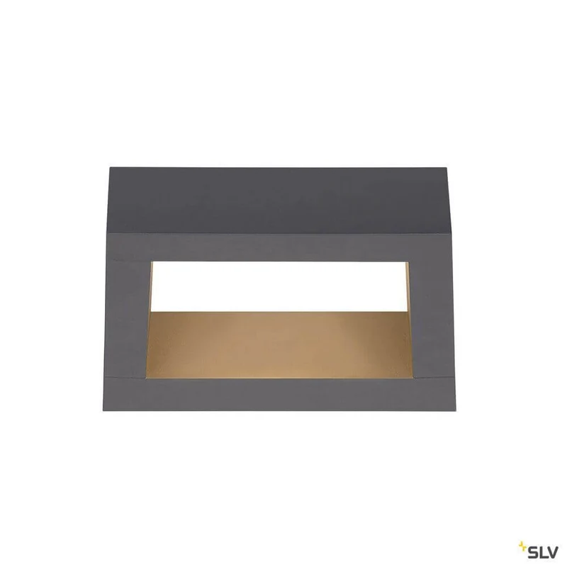 Bookat LED Wandaufbauleuchte Anthrazit