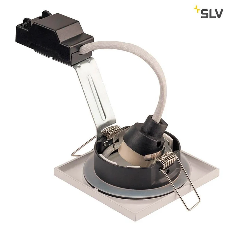 Dolix Out Einbaustrahler 230V IP65 Eckig Weiß