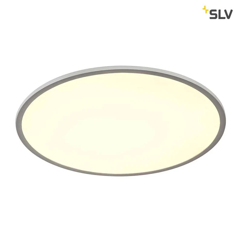 Panel 60 Rund LED Deckenaufbauleuchte Silbergrau 4000K