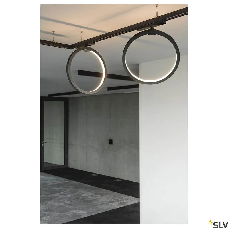 One LED Systemleuchte 3-Phasen Dali Ø 40cm