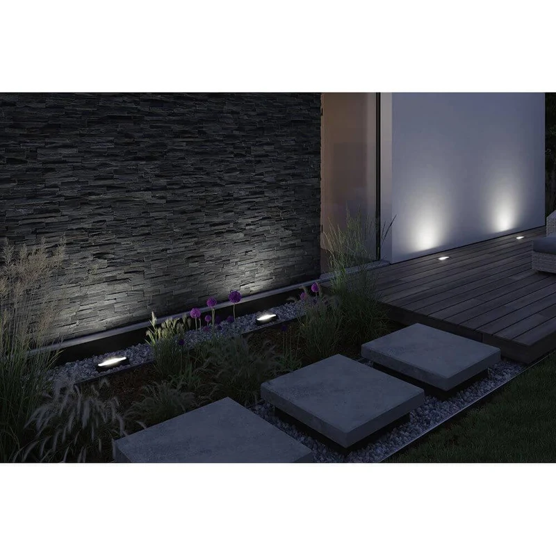 Plug & Shine LED Wandfluter Ito Anthrazit IP67