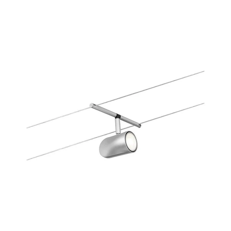 CorDuo Seilsystem Cup Einzelspot Chrom-Matt