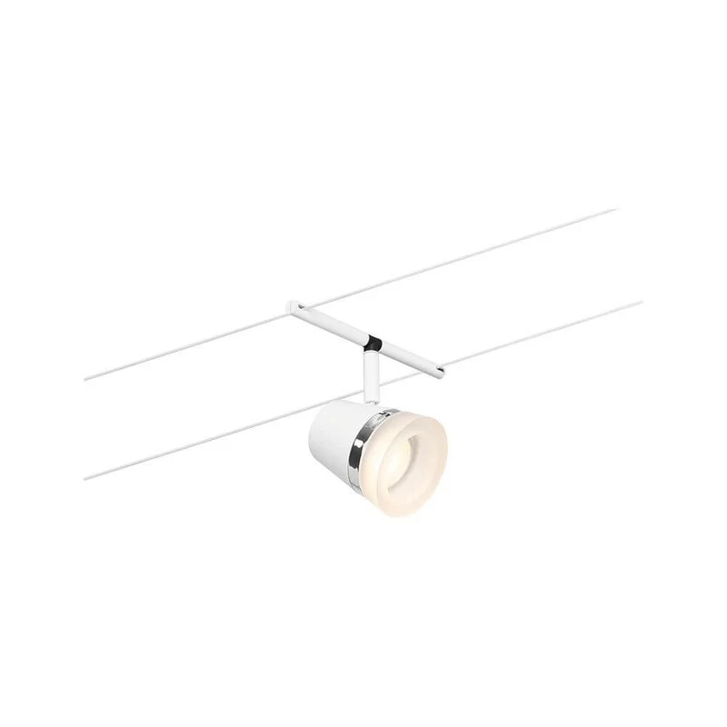CorDuo Seilsystem Cone Basis-Set Weiß-Matt, Chrom