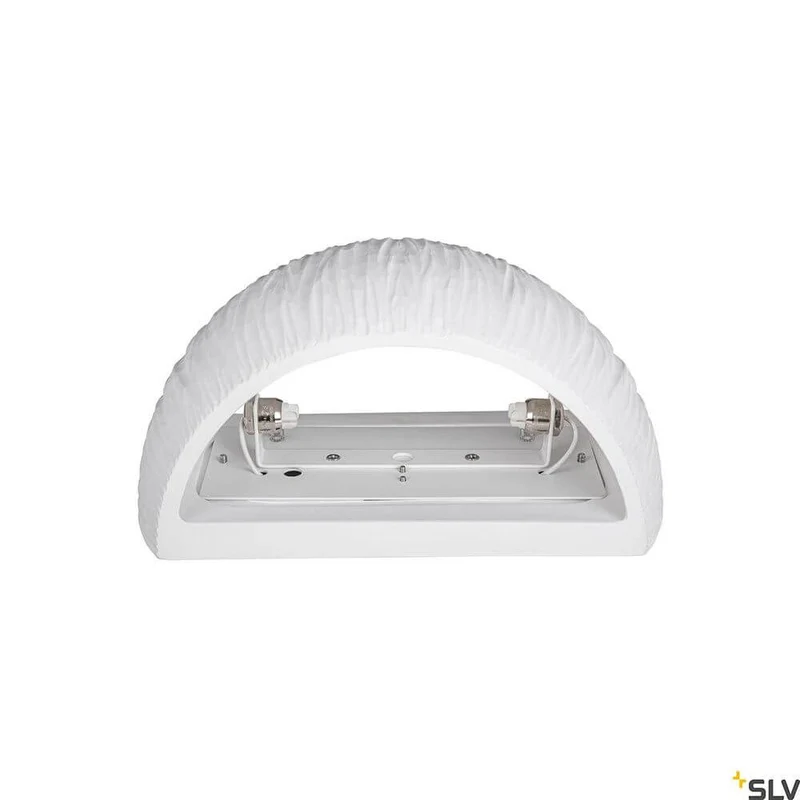 Plastra Curved Wandaufbauleuchte Weiß