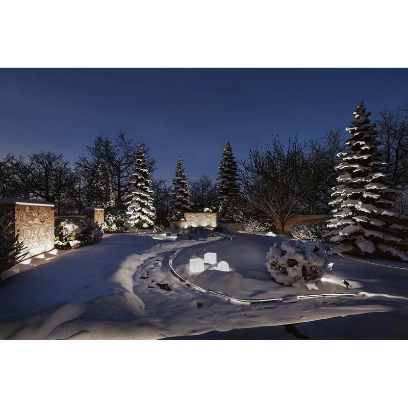 Plug & Shine LED Gartenstrahler Smart Home Zigbee Anthrazit IP65