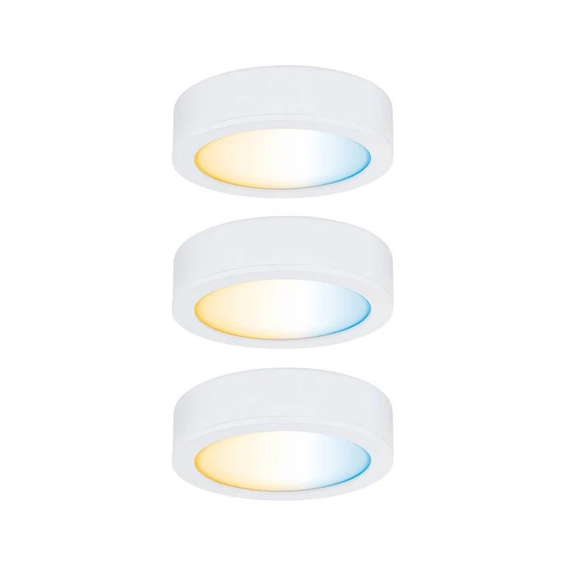 Clever LED Spot Disc Weiß 12W Weiß-Matt