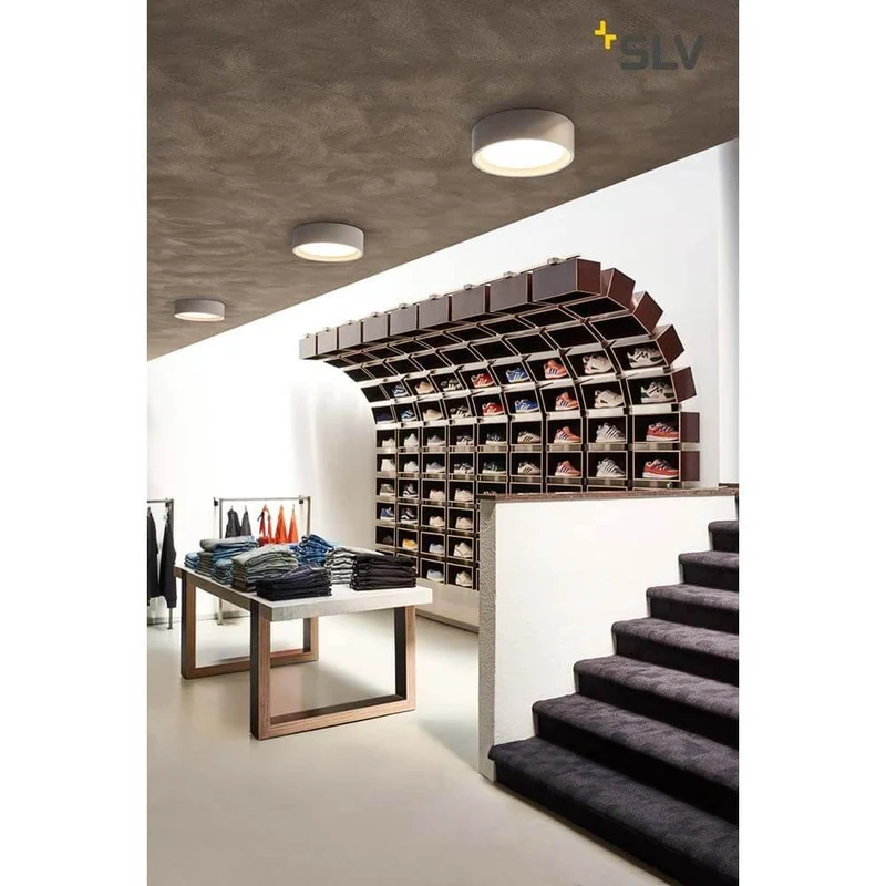 Plastra LED Deckenleuchte Weiß 3000K