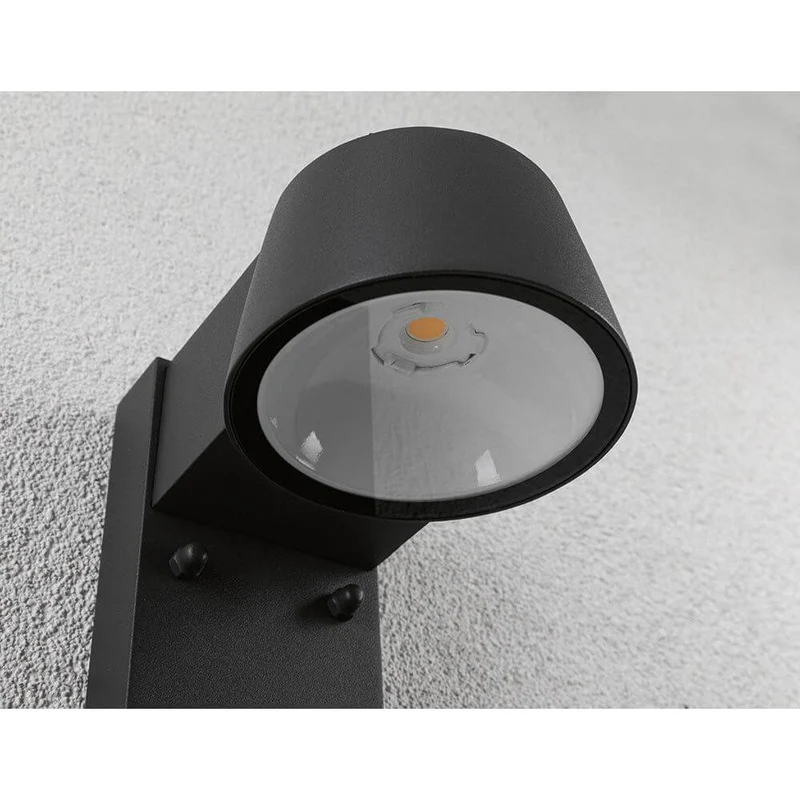 LED Außen Wandleuchte Capea Anthrazit mit Bewegungssensor