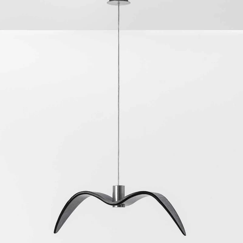 Brokis Hängeleuchte Night Birds senkrechte Flügel 61cm