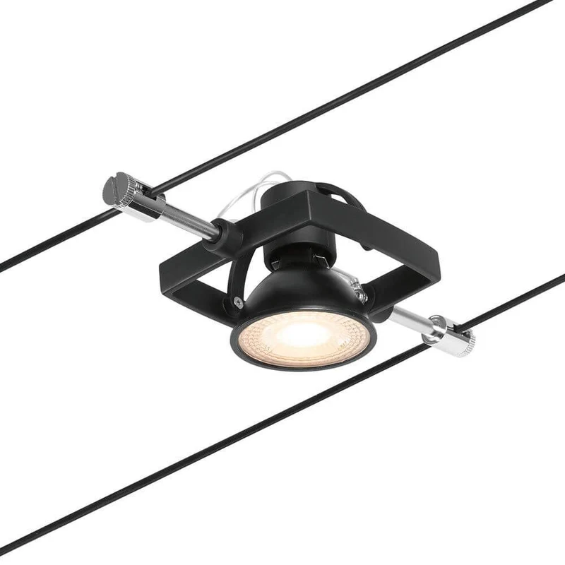 CorDuo Seilsystem Mac II Basis-Set Schwarz-Matt, Chrom