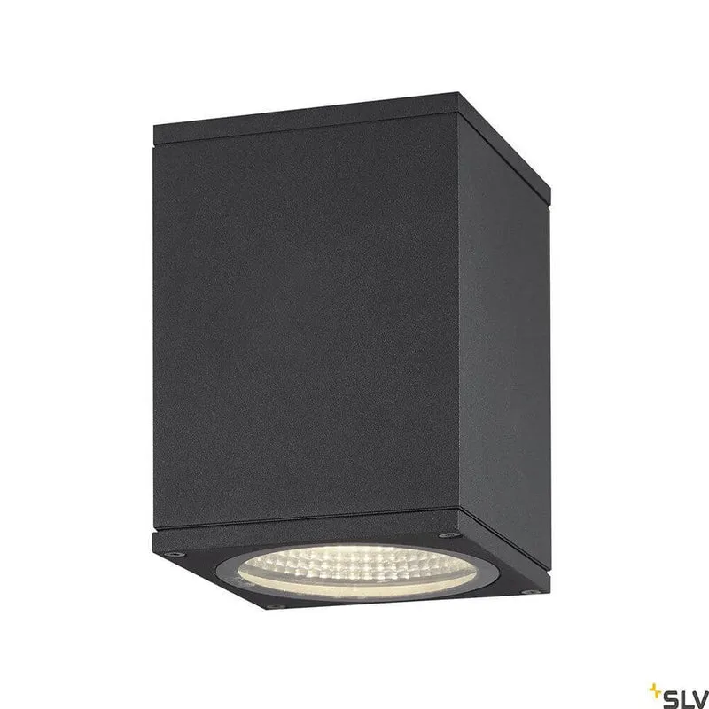 Enola Square Outdoor LED Deckenaufbauleuchte Anthrazit CCT