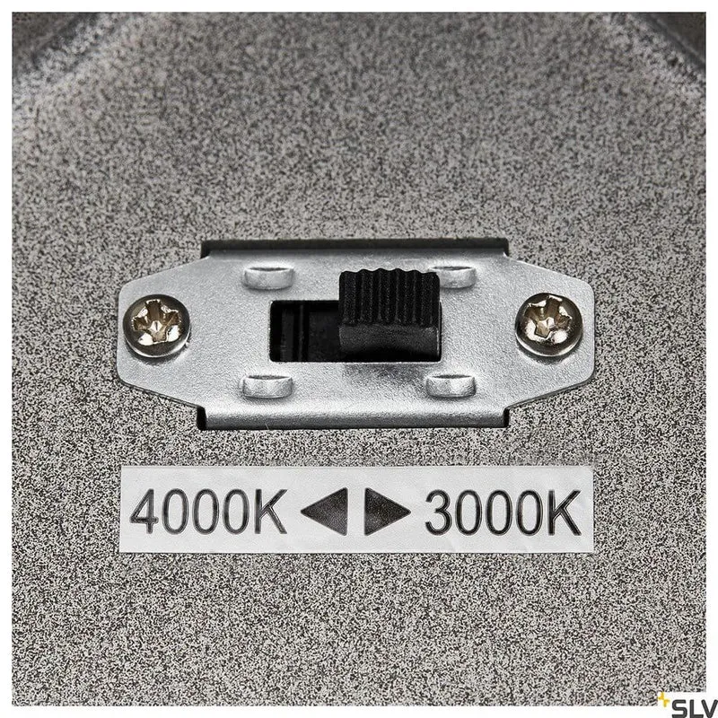 Enola Square Outdoor LED Deckenaufbauleuchte Anthrazit CCT