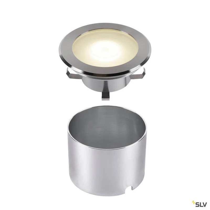 Dasar Flat 120 LED Bodeneinbauleuchte Edelstahl