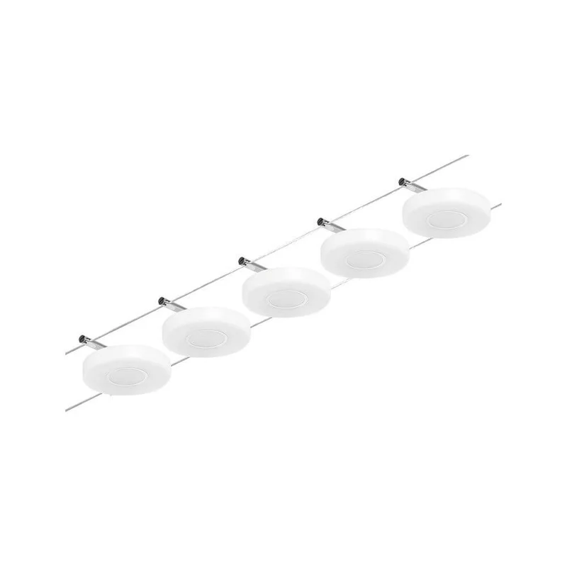 CorDuo LED Seilsystem Disc Basis-Set Chrom-Matt