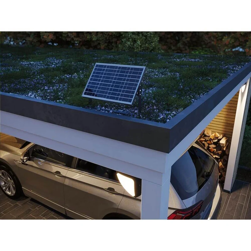Park + Light Einspeisung Solarmodul Silber IP65