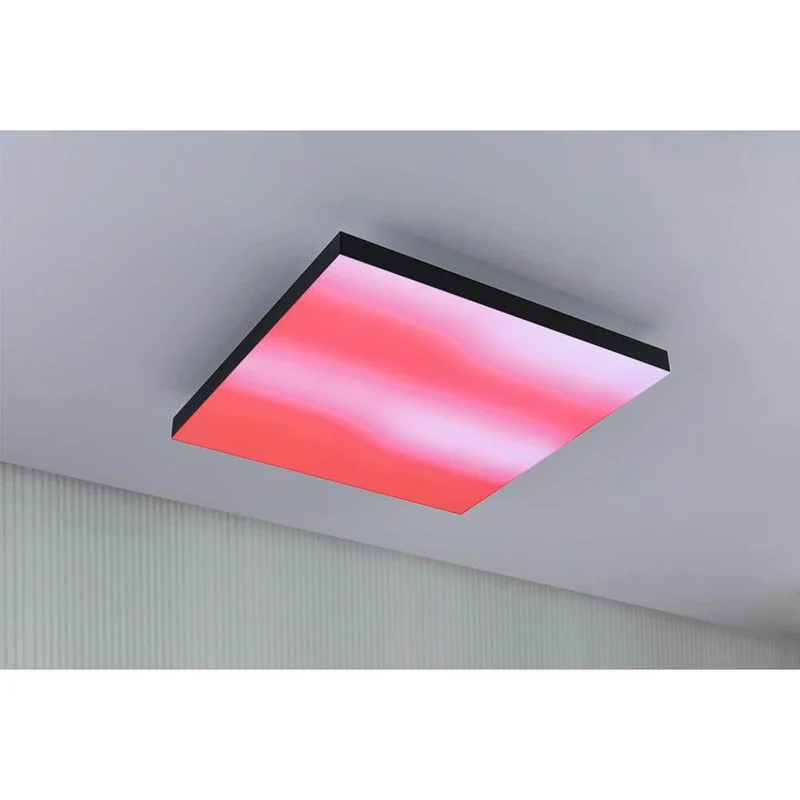 LED Panel Velora Rainbow RGBW Dynamisch Quadratisch Schwarz