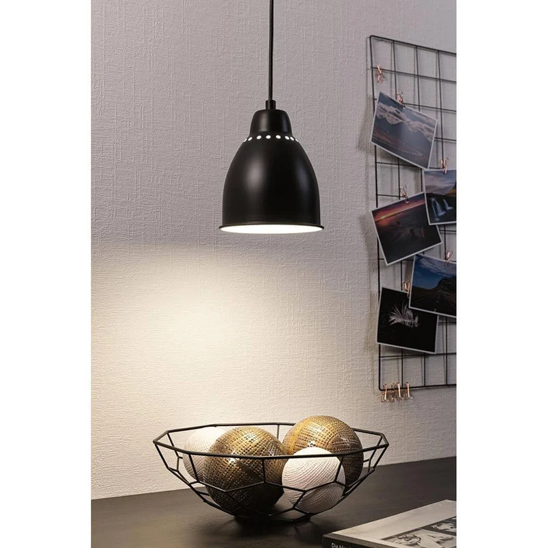 Neordic Pendelleuchte Hilla Ø 14cm Schwarz