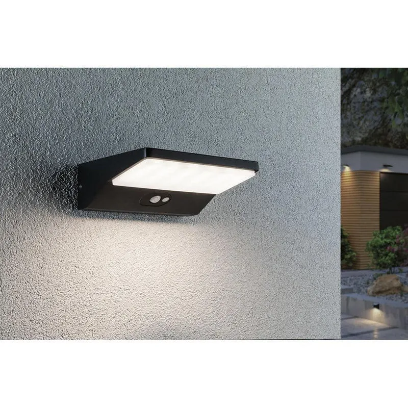 LED Außenwandleuchte Ronea Bewegungsmelder Alu, Dunkelgrau IP44