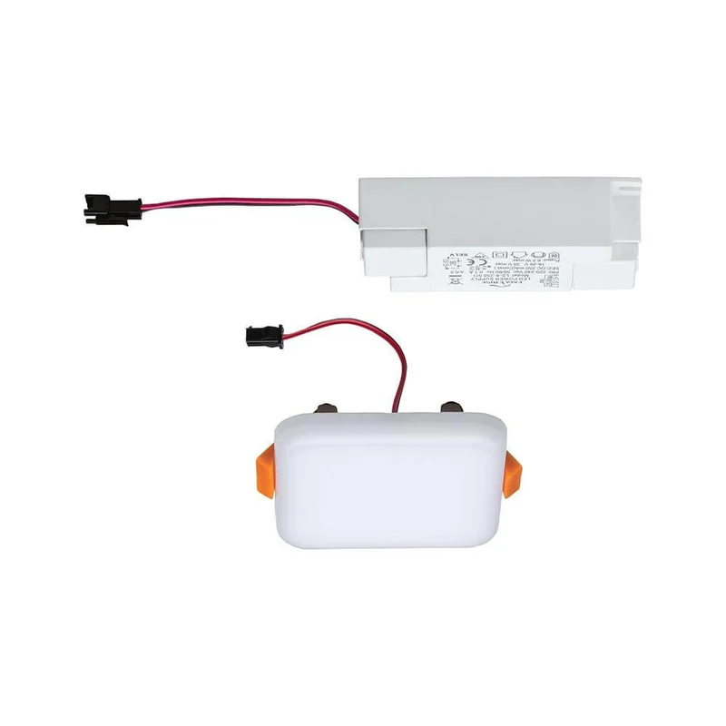 VariFit LED Einbaupanel Veluna Eckig 7,5 x 7,5 cm Satin