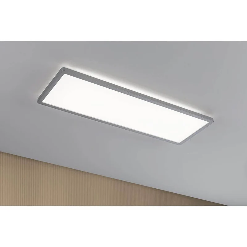 Atria LED Deckenleuchte Shine Chrom-Matt mit 3-Stufen Dimmer