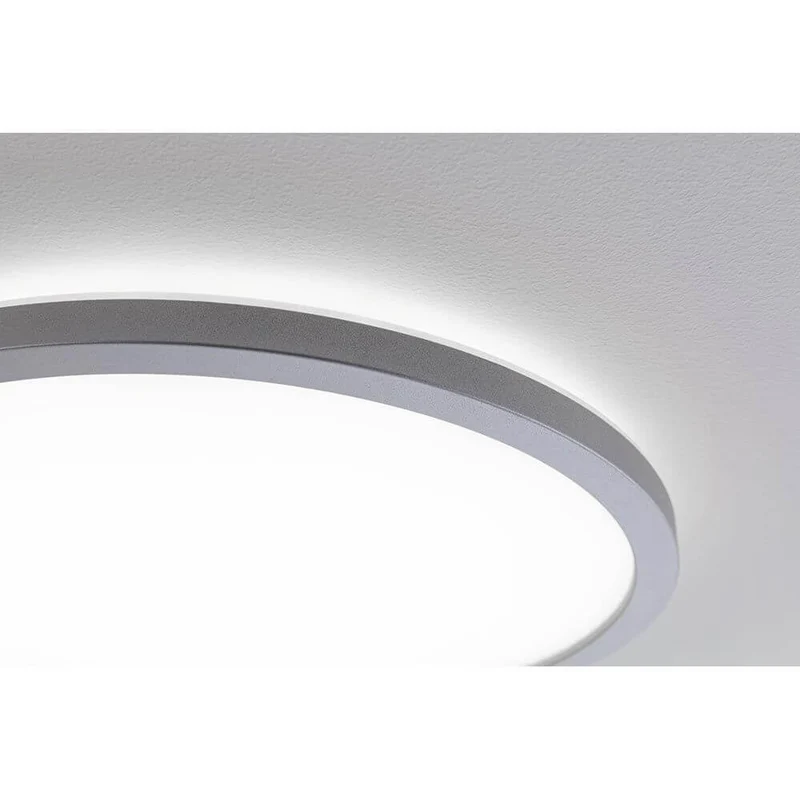 LED Panel Atria Shine Rund Chrom-Matt 3 Stufen-Dimmer