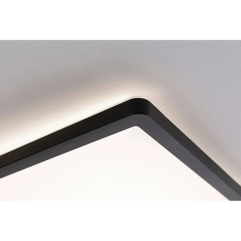 LED Panel Atria Shine 3 Stufen-Dimmer Schwarz Rechteckig