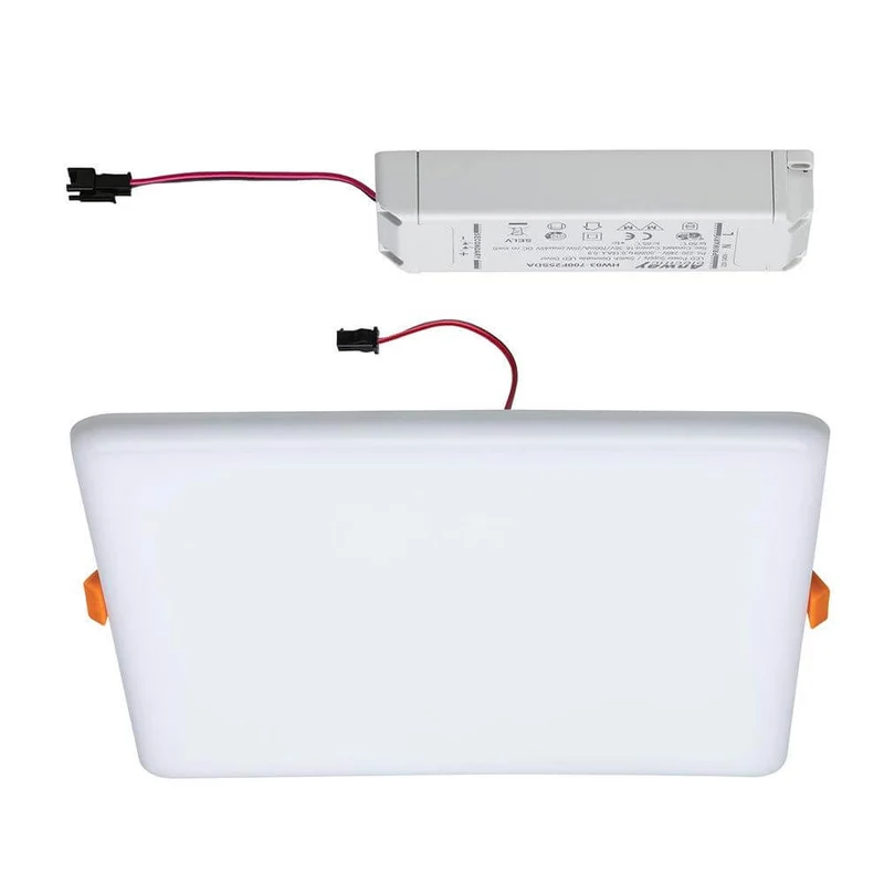 VariFit LED Einbaupanel Veluna mit 3-Stufen-Dimmer Satin