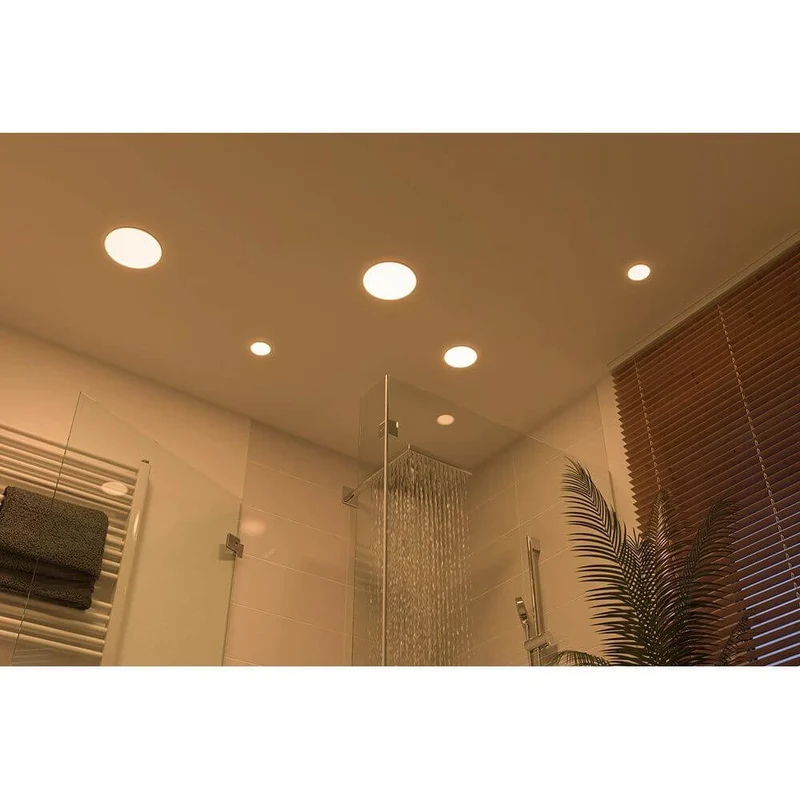 VariFit LED Einbaupanel Veluna Ø 12,5cm Rund Satin