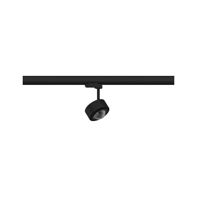 ProRail3 LED Schienenspot Aldan Dimmbar Schwarz, Chrom
