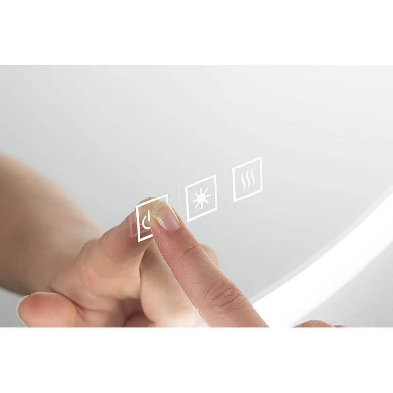 LED HomeSpa Leuchtspiegel Mirra CCT + Heizfunktion