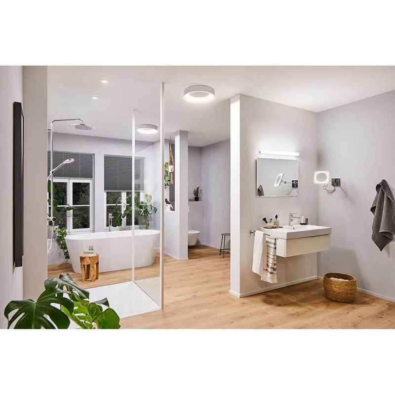 LED HomeSpa Bad- & Spiegelleuchte Luno Weiß