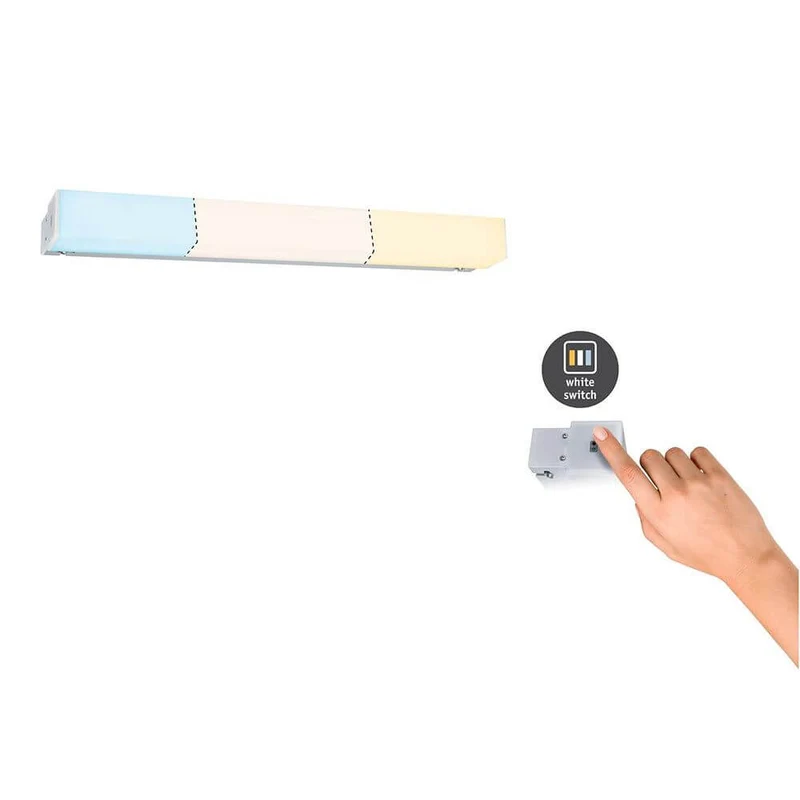 LED HomeSpa Spiegelleuchte Luno CCT-Switch Weiß