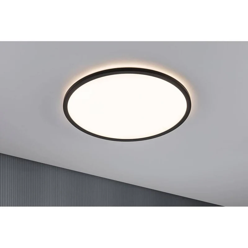 LED Panel mit 3 Stufen-Dimmer Atria Shine Schwarz