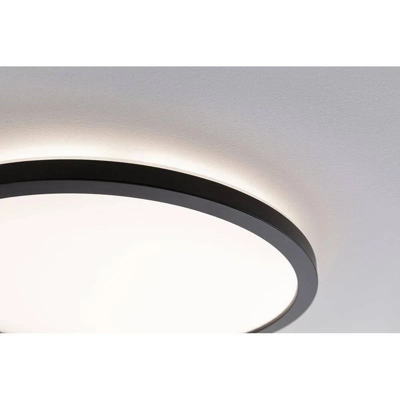 LED Panel mit 3 Stufen-Dimmer Atria Shine Schwarz