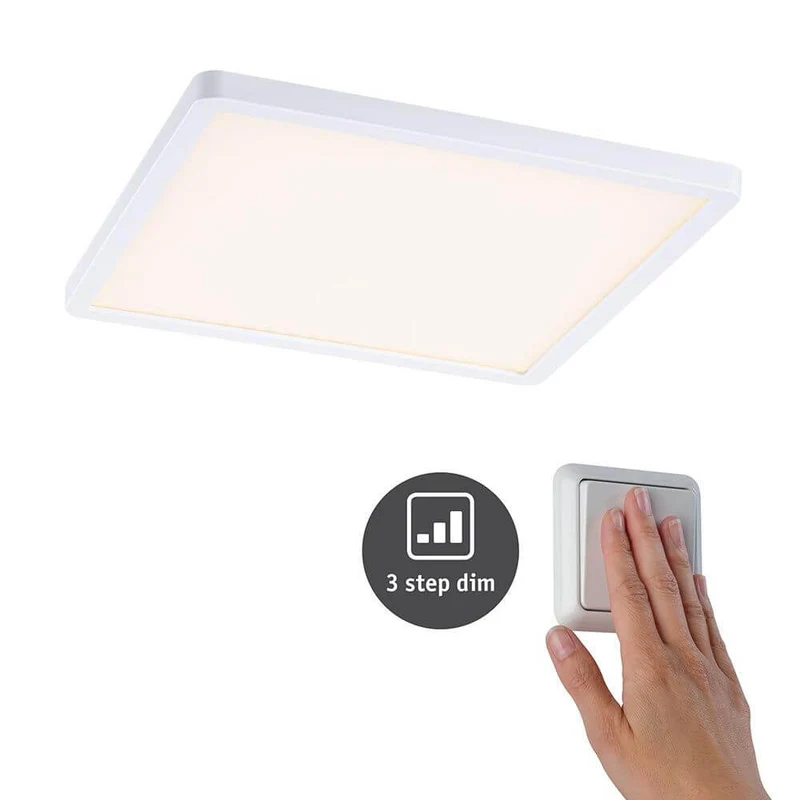 VariFit LED Einbaupanel Areo mit 3-Stufen-Dimmer IP44