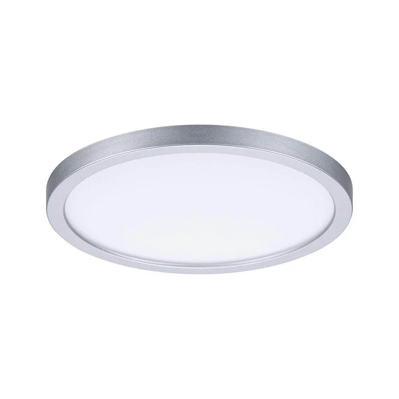 VariFit LED Einbaupanel Areo mit 3-Stufen-Dimmer Rund Matt-Chrom